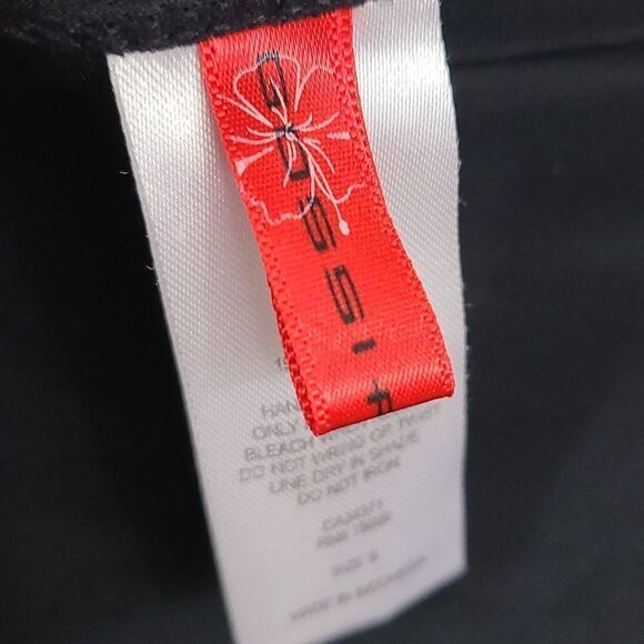 Gossip High Waisted Cheeky Strappy Bikini Bottom Solid Black Size Small 4/6 - Picture 6 of 7